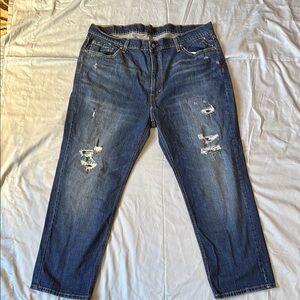 Levi’s 541 Distressed Blue Jeans